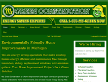 Tablet Screenshot of msgreenconstruction.com